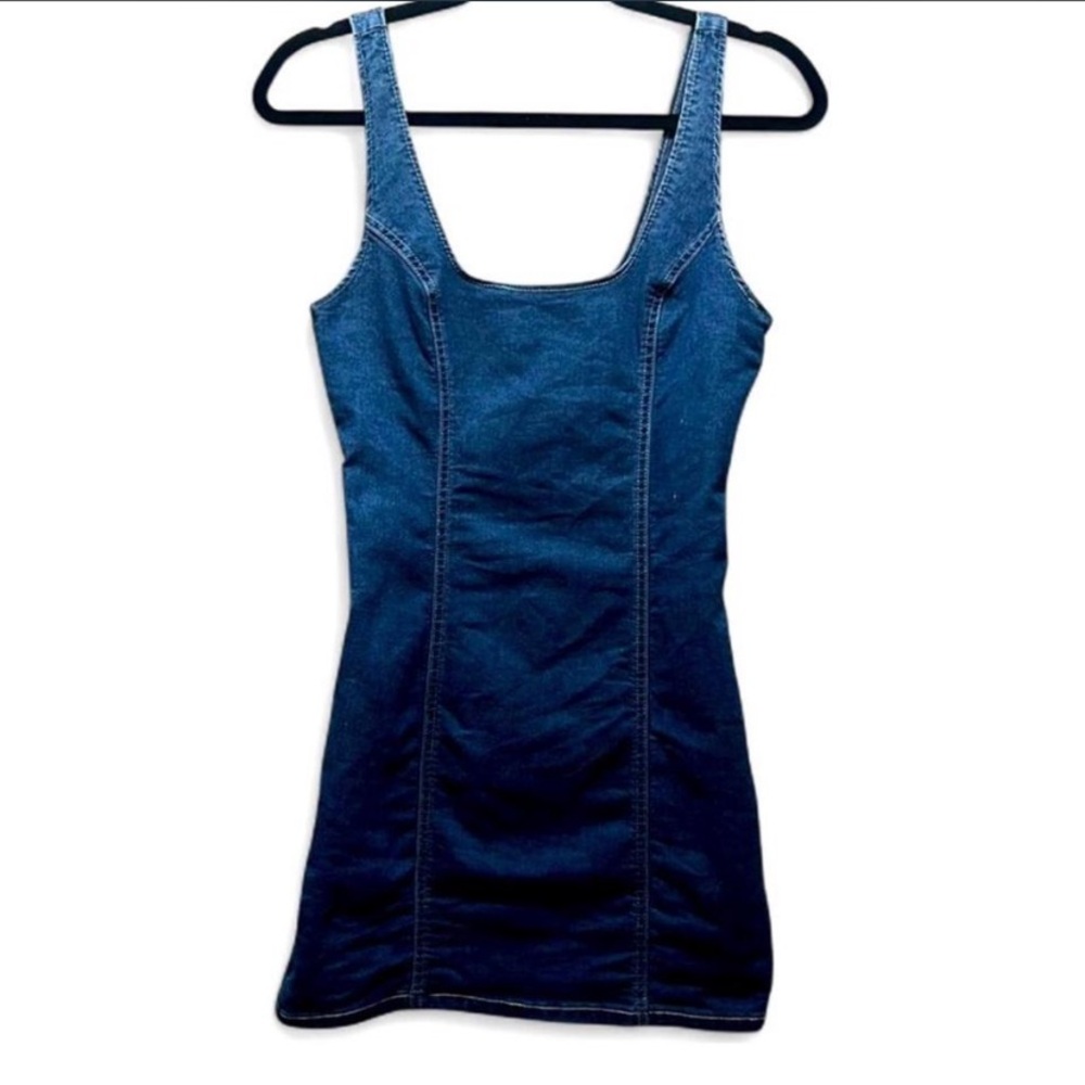 Forever 21 Blue Denim Top - Picture 3 of 7